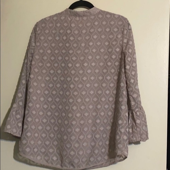 3/$25 Catherine Malandrino neck tie top - Picture 4 of 6